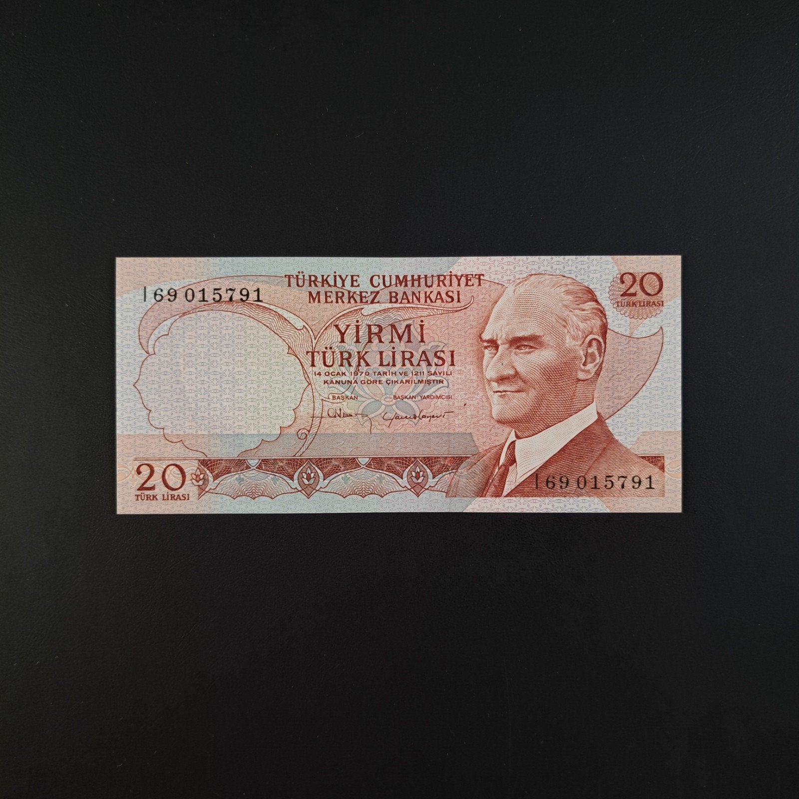 20 lira Turkije #055, Postzegels en Munten, Bankbiljetten | Europa | Niet-Eurobiljetten, Verzenden, Overige landen, Los biljet