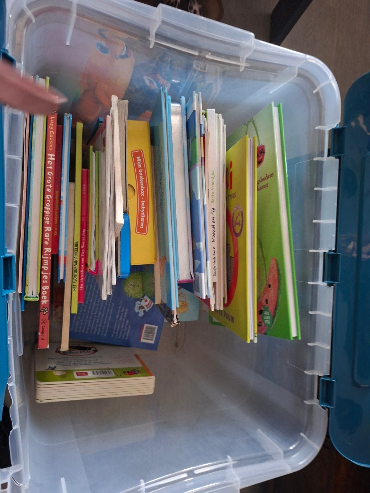 Bak vol met diverse leesboekjes, Boeken, Diverse auteurs, 2 tot 3 jaar, Uitklap-, Voel- of Ontdekboek, Ophalen