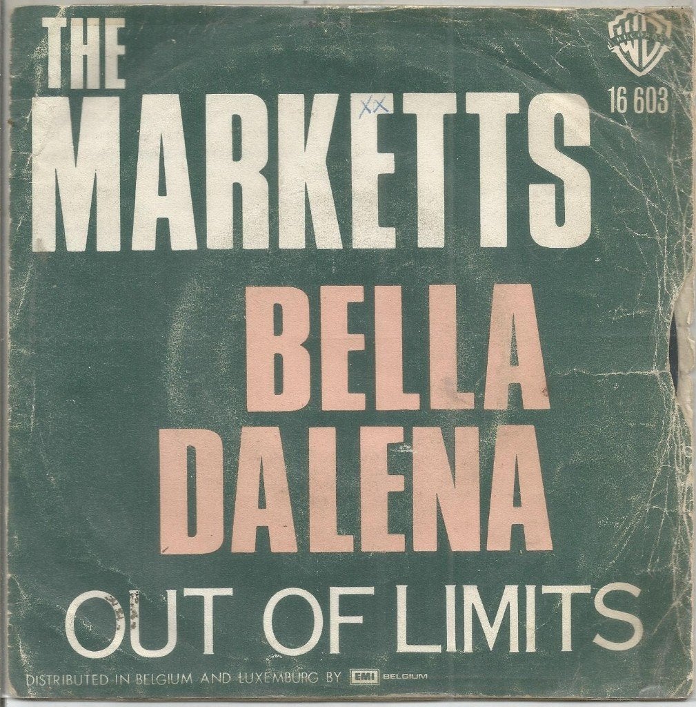 The Marketts – Bella Dalena / Out Of Limits (1975), Fotohoes, 7 inch, Ophalen of Verzenden, Zo goed als nieuw