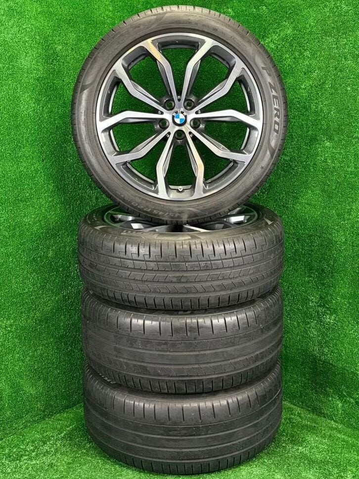 Originele 20 inch BMW style 695 velgen met banden X3 X4 G01, Auto-onderdelen, Banden en Velgen, Banden en Velgen, Germany, Ophalen of Verzenden