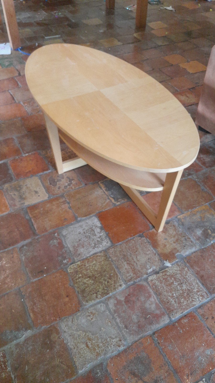 Salontafel 140x66x47, Ophalen, 100 tot 150 cm, 50 tot 100 cm, Zo goed als nieuw