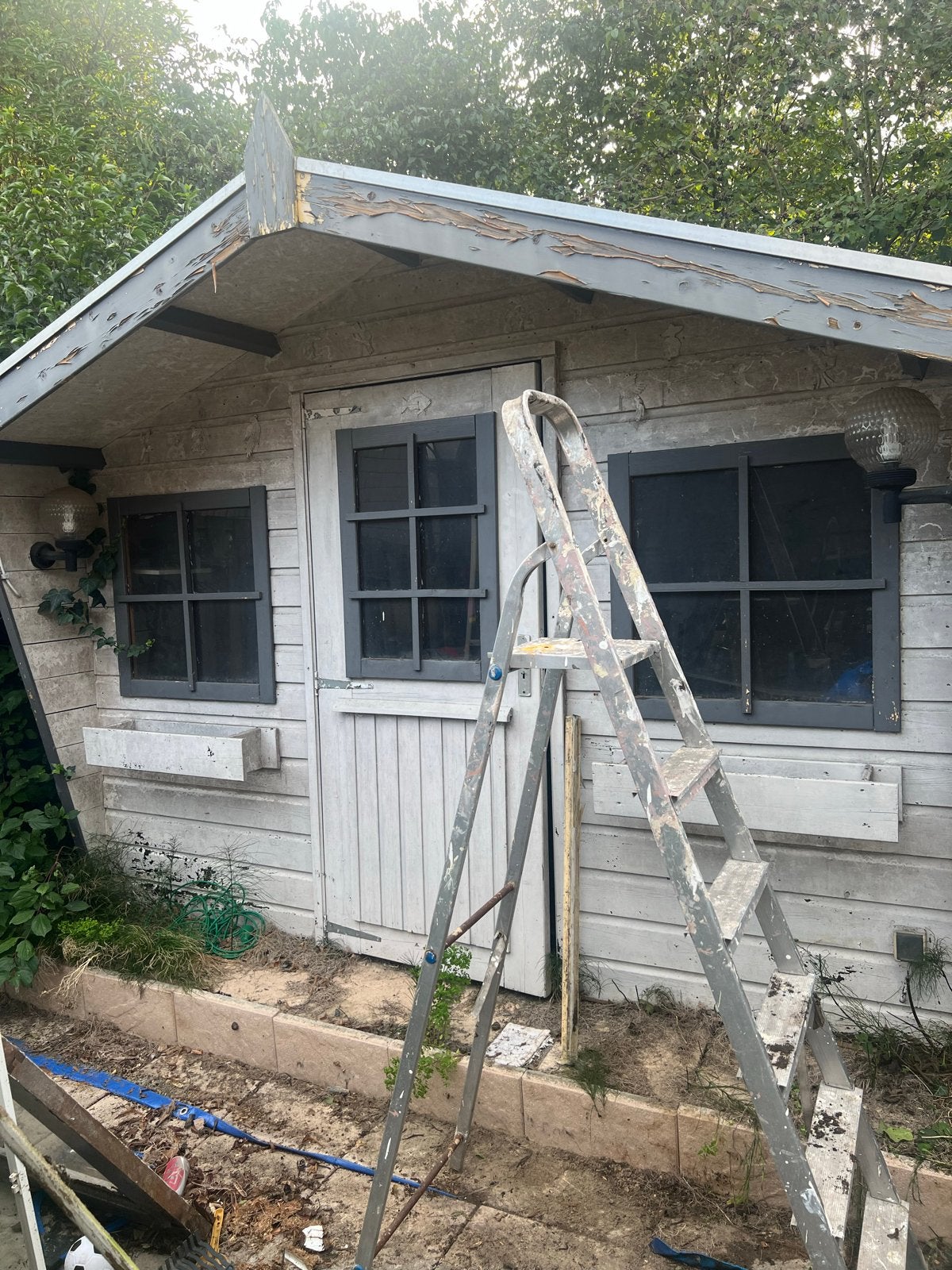 Gratis tuinhuisje ophalen - Ideaal voor opslag of hobby, Tuinhuis, 250 tot 500 cm, Ophalen of Verzenden, 2 ramen