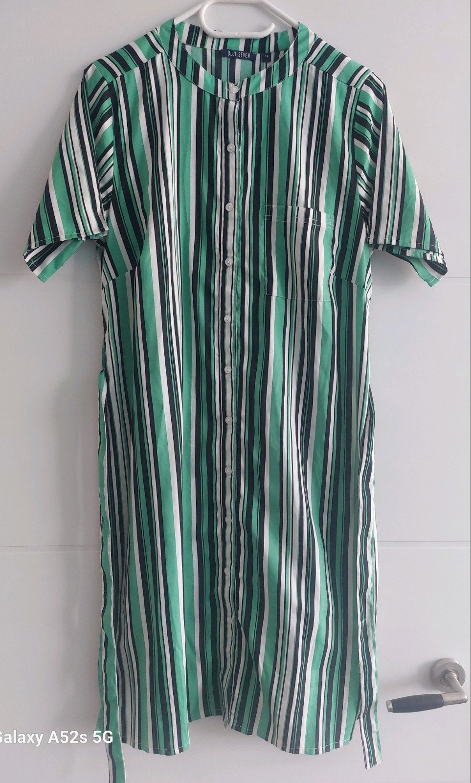 Zomerse blousejurk maat 38, Kleding | Dames, Jurken, Zo goed als nieuw, Maat 38/40 (M), Meerkleurig, Onder de knie, Ophalen of Verzenden