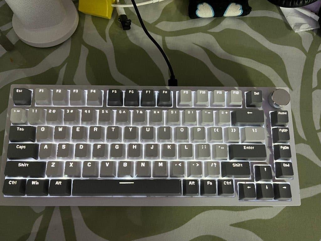 AJAZZ AK820 keyboard, Ophalen of Verzenden, Zo goed als nieuw, Qwerty, Ajazz