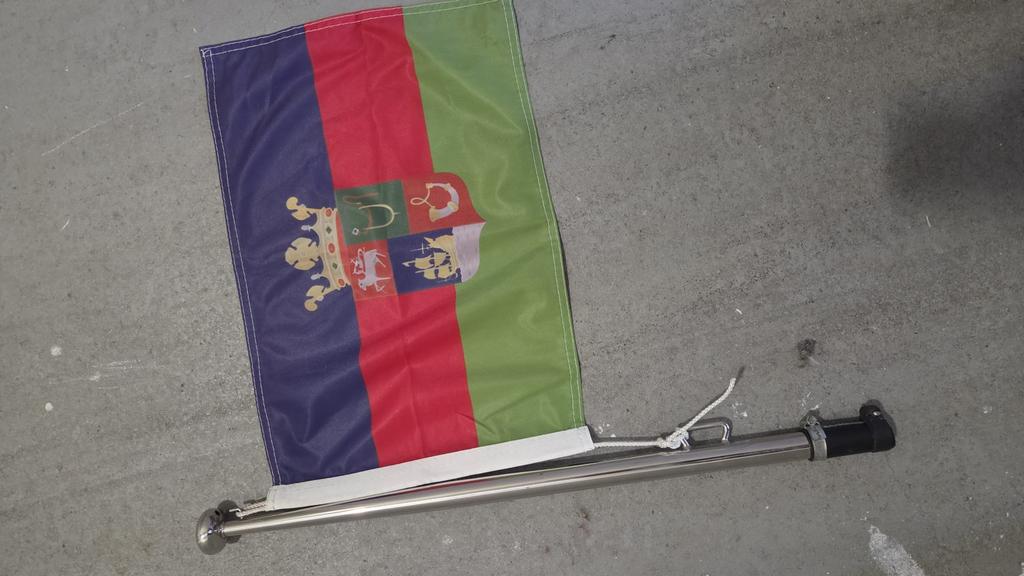 Vlag stok, Ophalen of Verzenden, Zo goed als nieuw