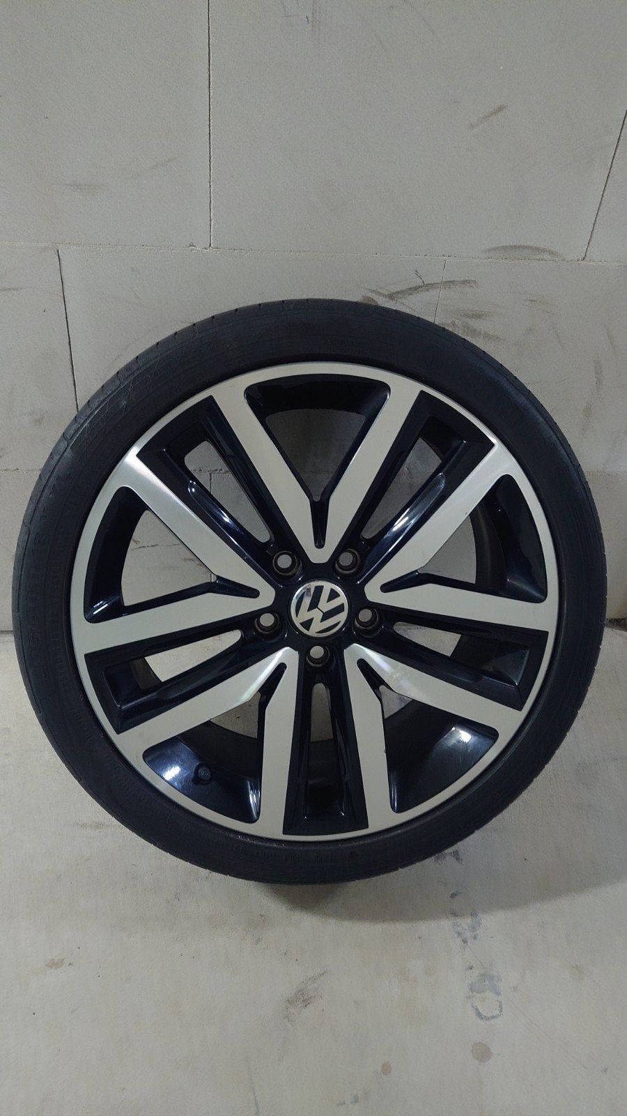 Originele VW Bathurst 18 inch 5x112 Michelin PS4 GTI GLI USA, Ophalen, 18 inch, Gebruikt, Banden en Velgen