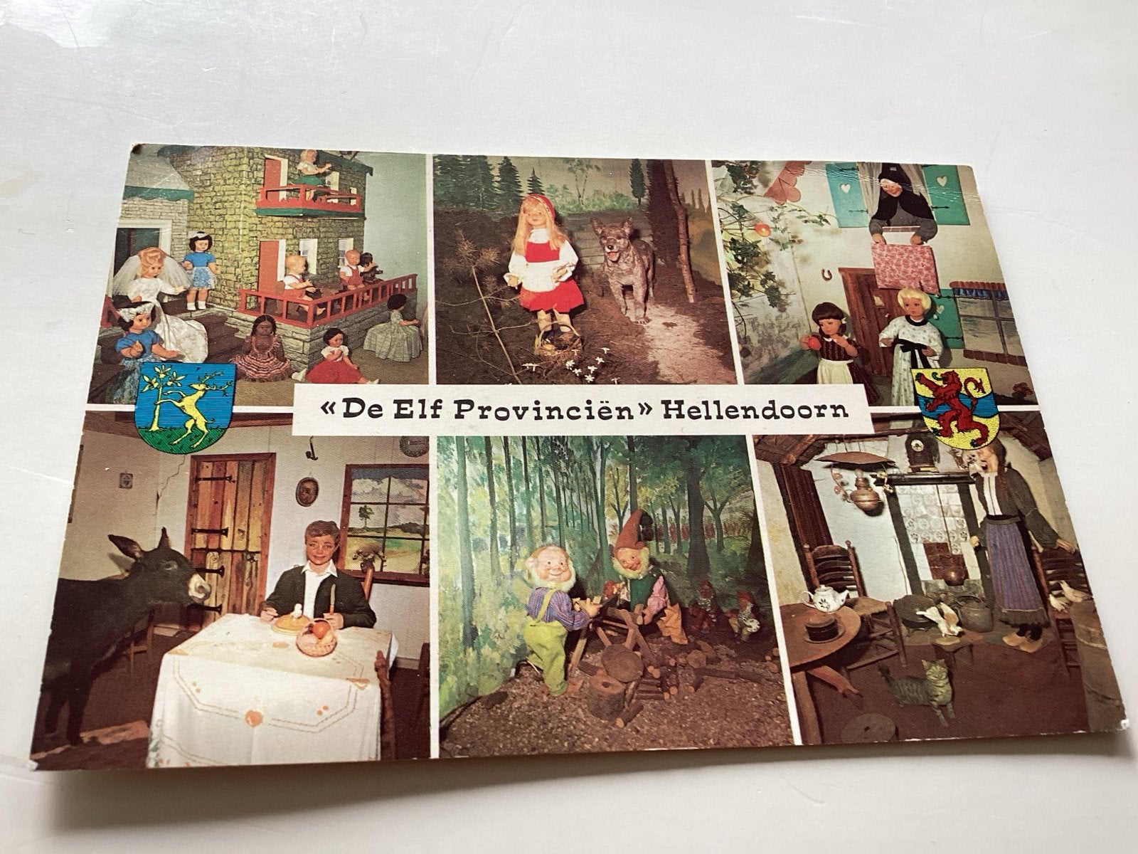 Ansichtkaart Sprookjestuin De Elf Provinciën Hellendoorn, Ophalen of Verzenden, 1960 tot 1980, Gelopen, Overijssel