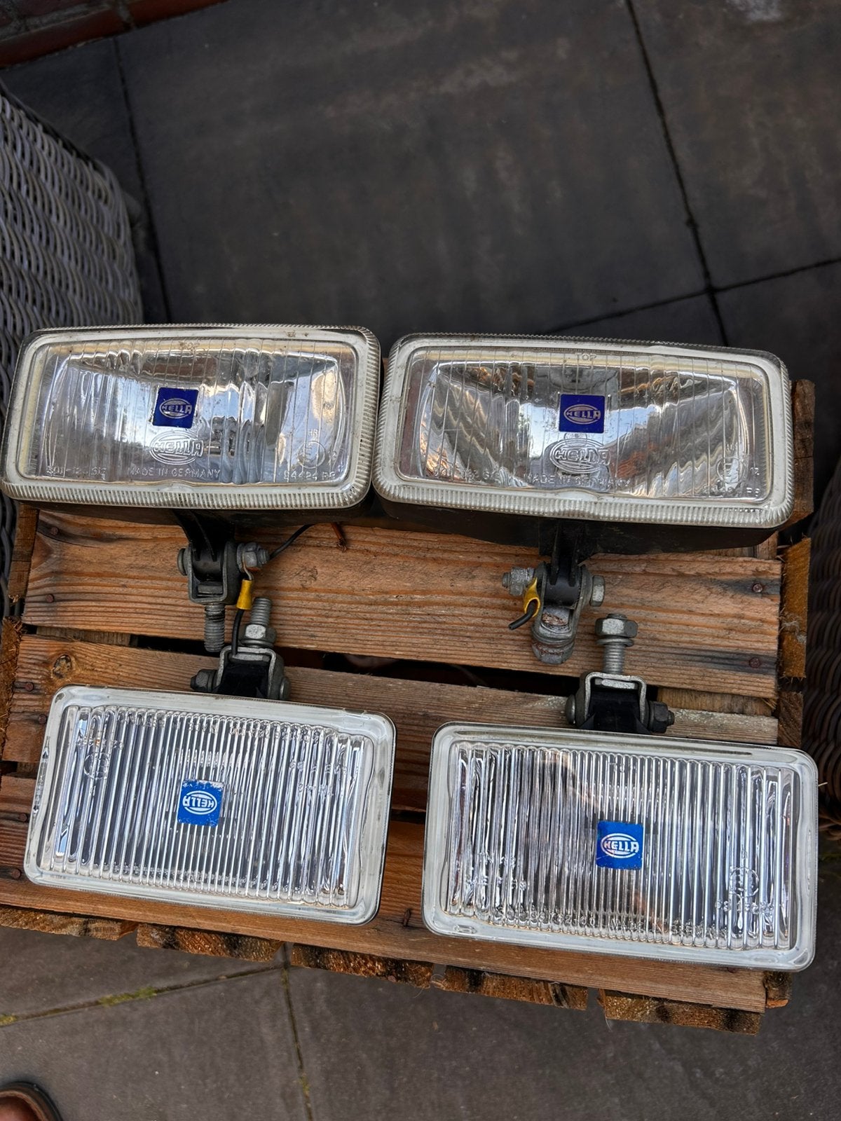 Hella mistlamp en verstraler, Ophalen of Verzenden, Gebruikt
