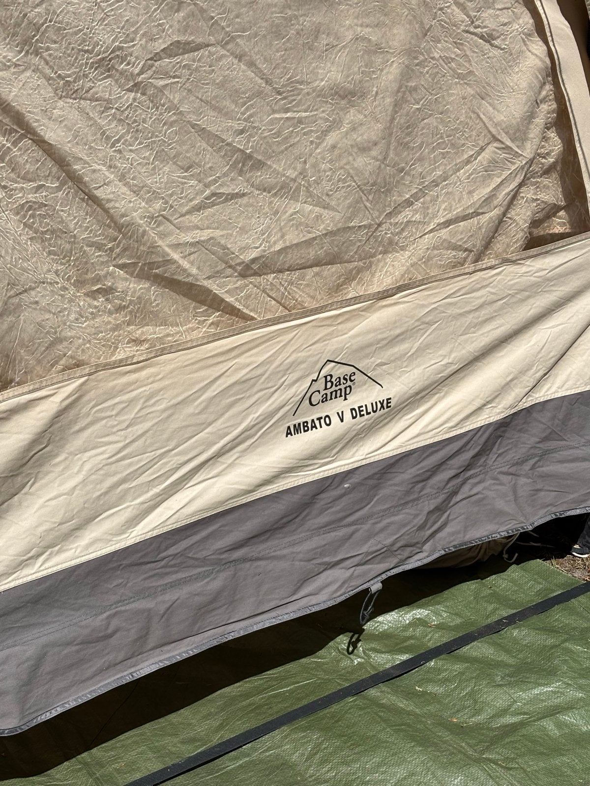 Basecamp Ambato V Deluxe tent met keukenkastje en gasstel, Ophalen, Gebruikt, Tot en met 4