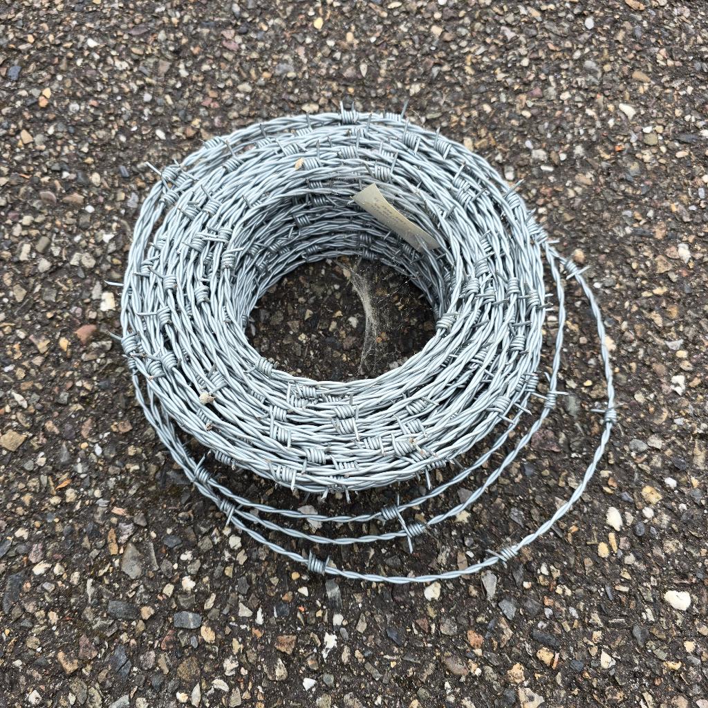 Prikkeldraad, Ophalen, Nieuw, 20 meter of meer, Prikkeldraad
