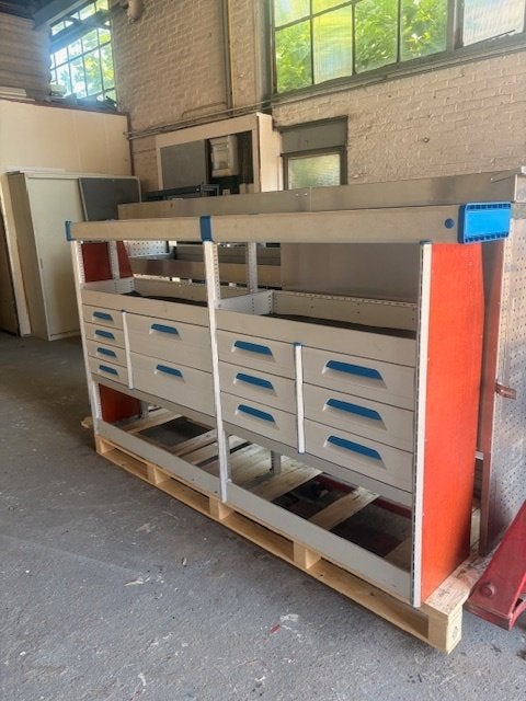 Sortimo (2589) L238 B38 H126 €1049, Ophalen, Gebruikt, Hank, Info@laaiin.nl
