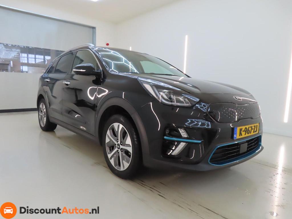 Kia E-Niro ExecutiveLine 64 kWh Full option 100% SOH, Auto's, Gebruikt, 1712 kg, 174 min, Zwart