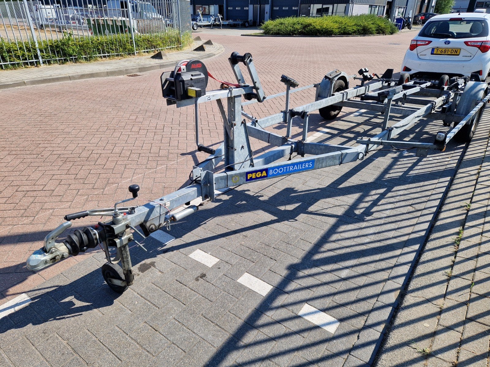 Pega ZB 1350/600 Comfort in zéér goede staat  !!!, Watersport en Boten, Boottrailers, Minder dan 1500 kg, 6 tot 9 meter, Overige typen