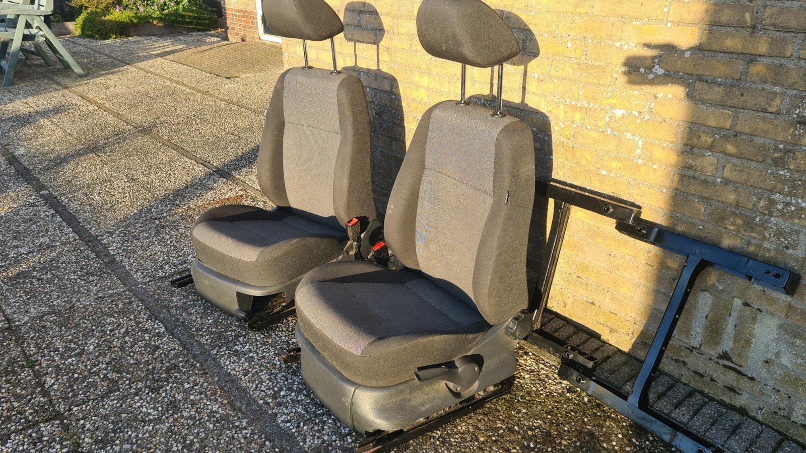 originele volkswagen caddy autostoelen mk4, Auto-onderdelen, Interieur en Bekleding, Ophalen, Gebruikt, Volkswagen