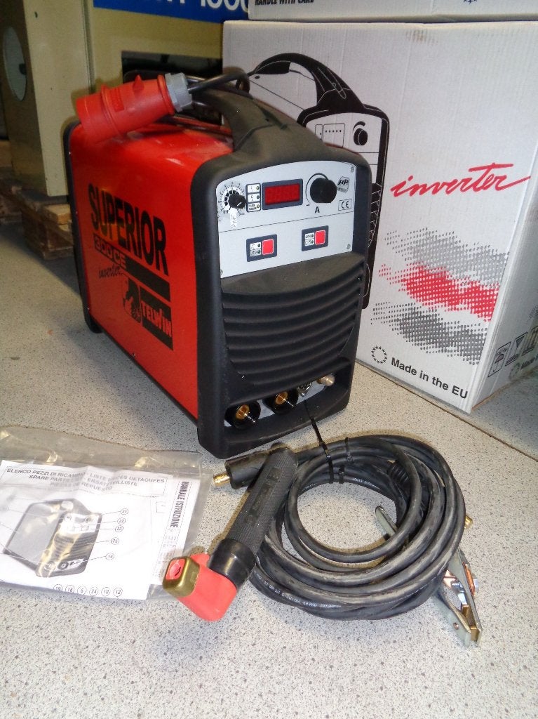 Telwin Inverter / booglasapparaat 300 Amp, 400 volt, Doe-het-zelf en Verbouw, Ophalen, Nieuw, 250 ampère of meer, Elektroden