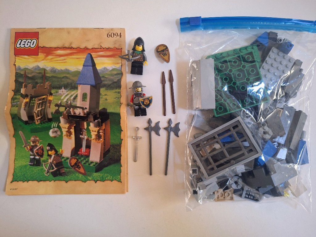 Lego Castle 6094 King's Castle Siege met minifiguren, Gebruikt, Lego, Ophalen of Verzenden, Castle