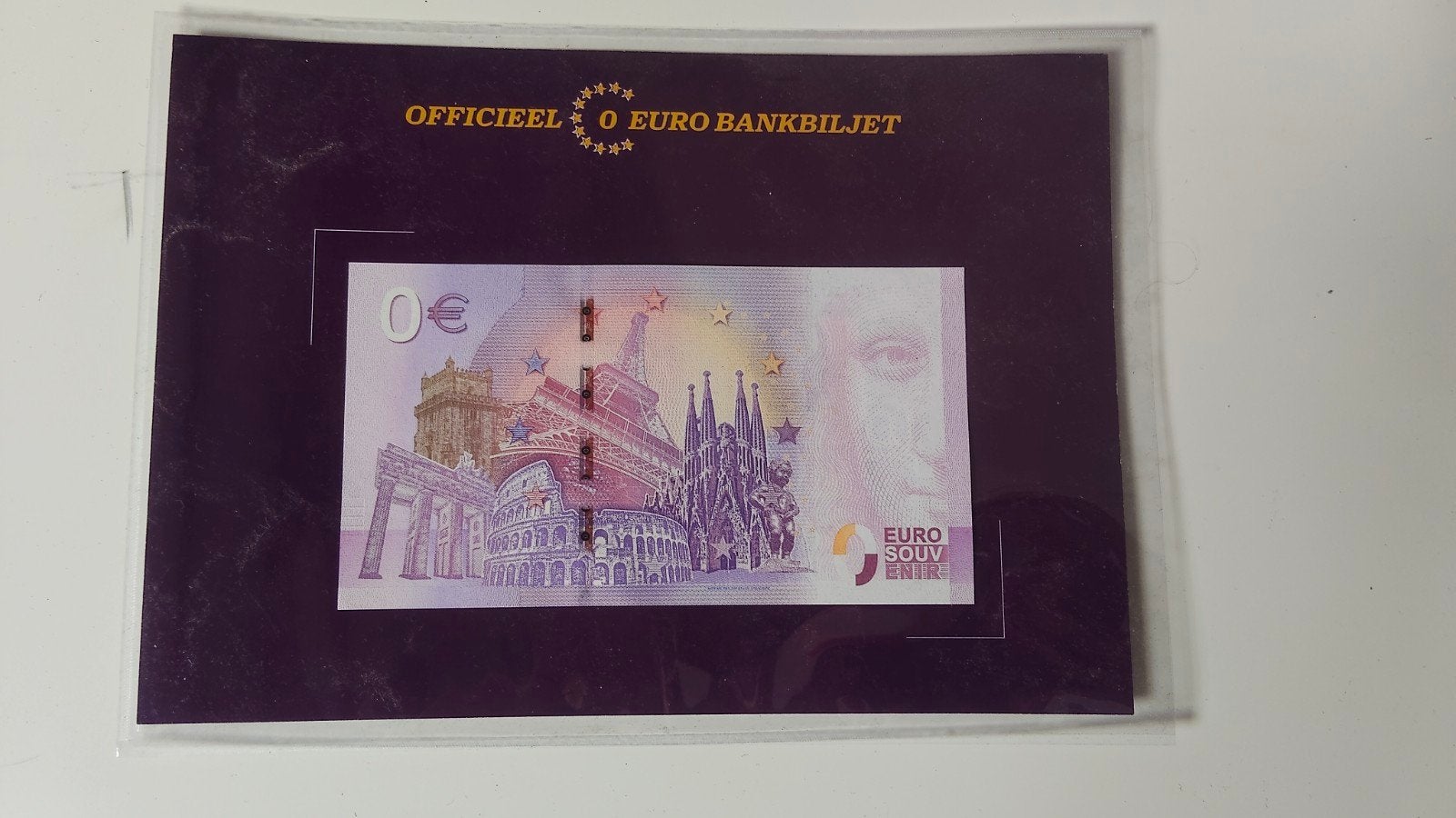 Officieel 0 Euro Biljet - Rembrandt - De Nachtwacht, Ophalen of Verzenden, Overige landen, 5 euro, Los biljet