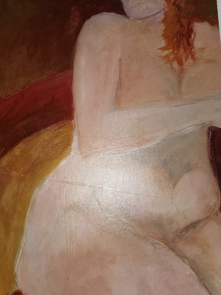 Harry Maas  Olie werk op doek, Antiek en Kunst, Ophalen