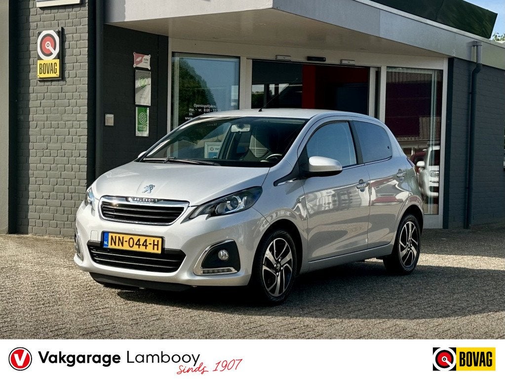 Peugeot 108 1.0 e-VTi Allure Navi Camera Keyless (bj 2017), Auto's, Gebruikt, Euro 6, 4 stoelen, Origineel Nederlands