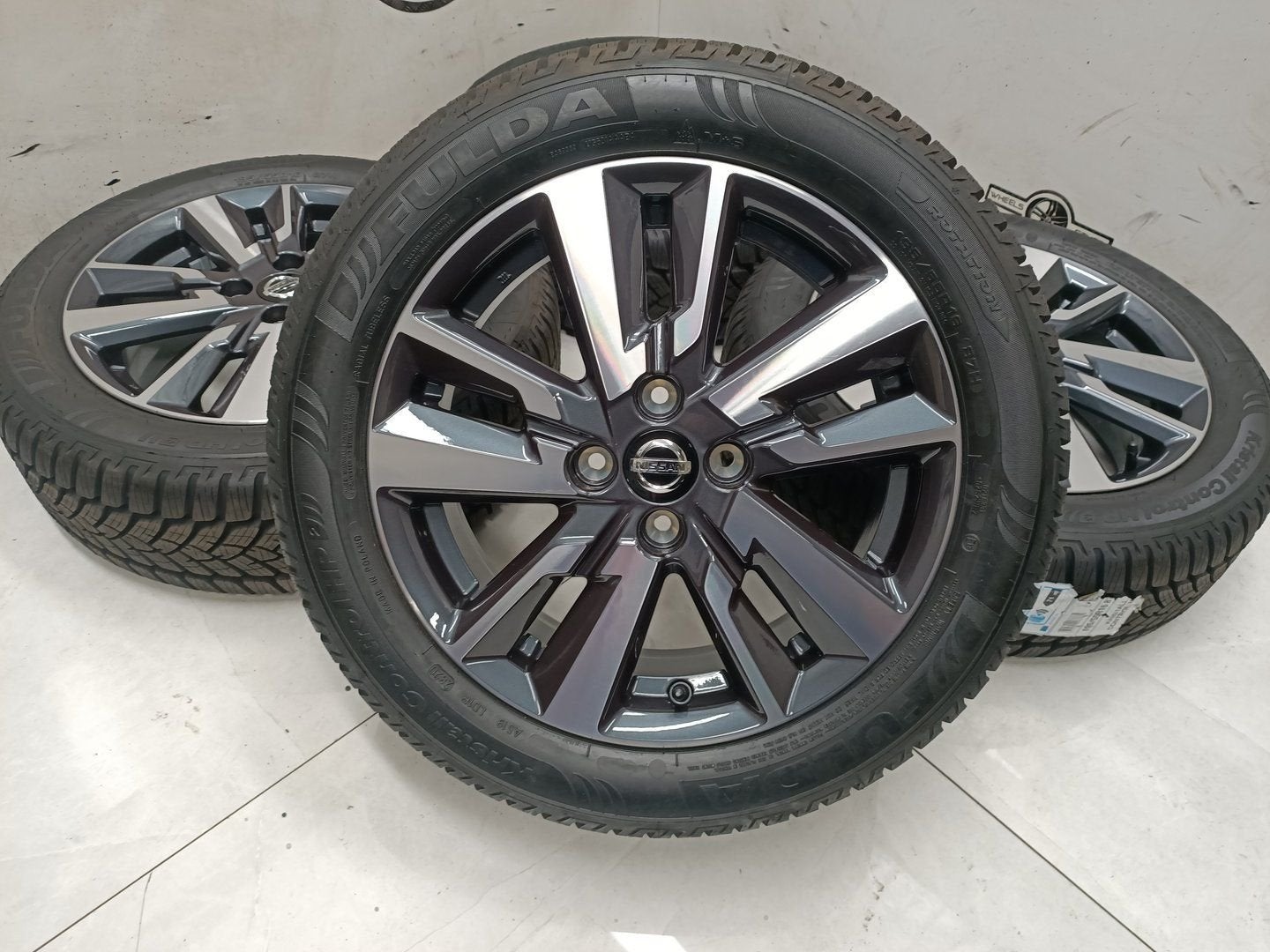 Nissan Micra lichtmetaal velgen 16"inch winterbanden tpms, Auto-onderdelen, Banden en Velgen, -, -, Banden en Velgen, Nieuw