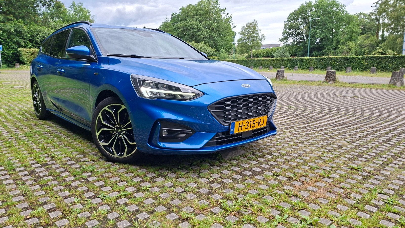 Ford Focus 1.0 Ecoboost 125pk 2020 Blauw, Auto's, Ford, Particulier, Focus, Benzine, A, Stationwagon, Handgeschakeld, Origineel Nederlands