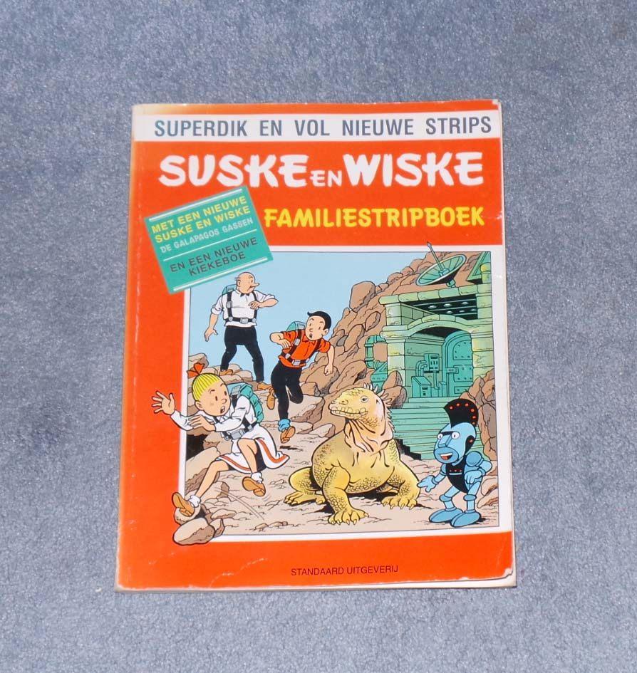 SUSKE EN WISKE Familie stripboek, Eén stripboek, Ophalen of Verzenden, Gelezen, Willy Vandersteen