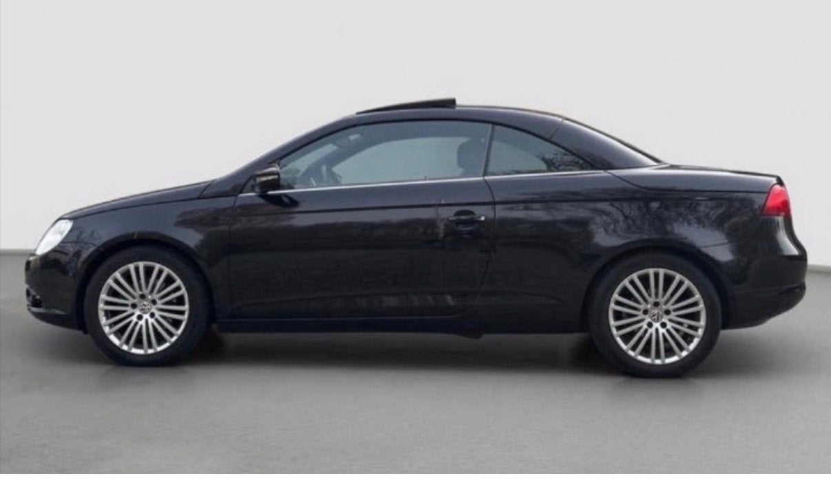 Volkswagen Eos 1.4 TSI 90KW 2010 Zwart, Voorwielaandrijving, Stof, Zwart, 4 cilinders
