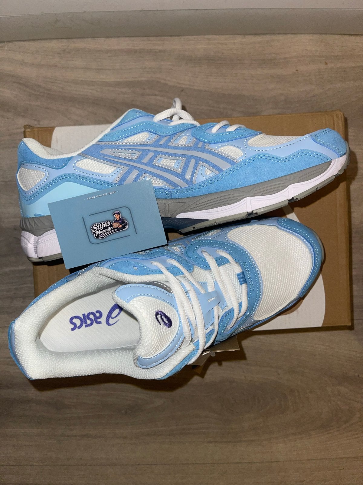 Asics Gel-Nyc Arctic Blue, Blauw, Nieuw, Ophalen of Verzenden, Sneakers of Gympen
