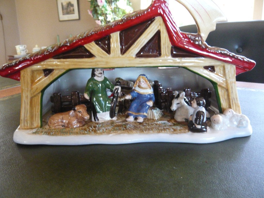 Villeroy & Boch Christmas Toys kerststal met kribbe 27x16x16, Ophalen of Verzenden, Nieuw