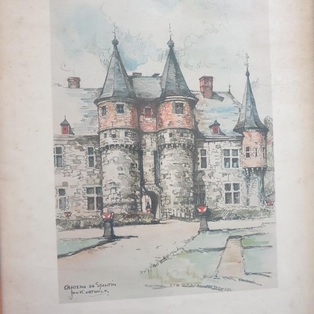 Pentekening Jan Korthals, Ophalen of Verzenden