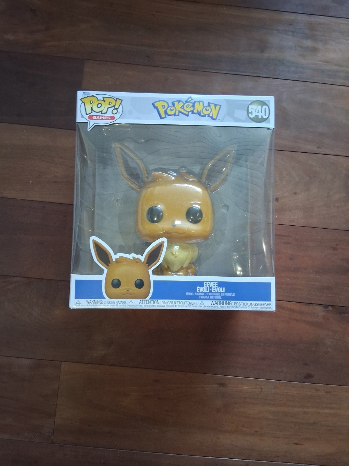 Funko Pop! Games Pokémon Eevee Jumbo (10 inch) #540, Ophalen, Nieuw