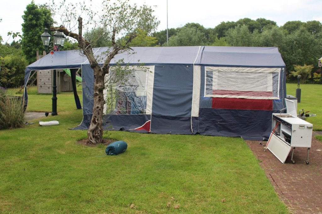 Vouwwagen Jamet Arizona, Caravans en Kamperen, Vouwwagens, Ophalen, Blauw, Aanwezig, Jamet