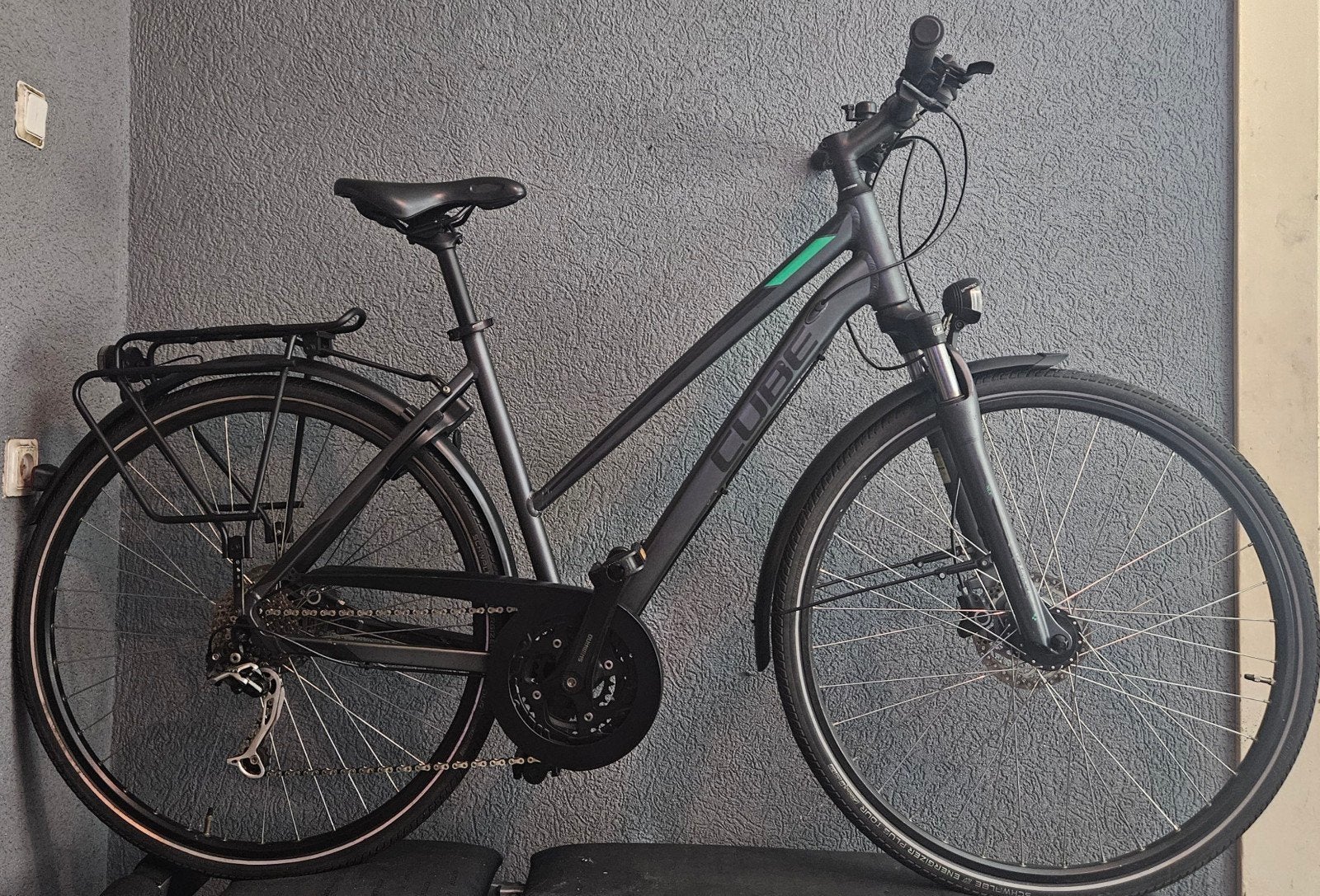 Cube Touring SL Damesfiets - 50cm frame, 28 inch wielen, Fietsen en Brommers, Versnellingen, Zo goed als nieuw, 50 tot 53 cm, Schijfrem