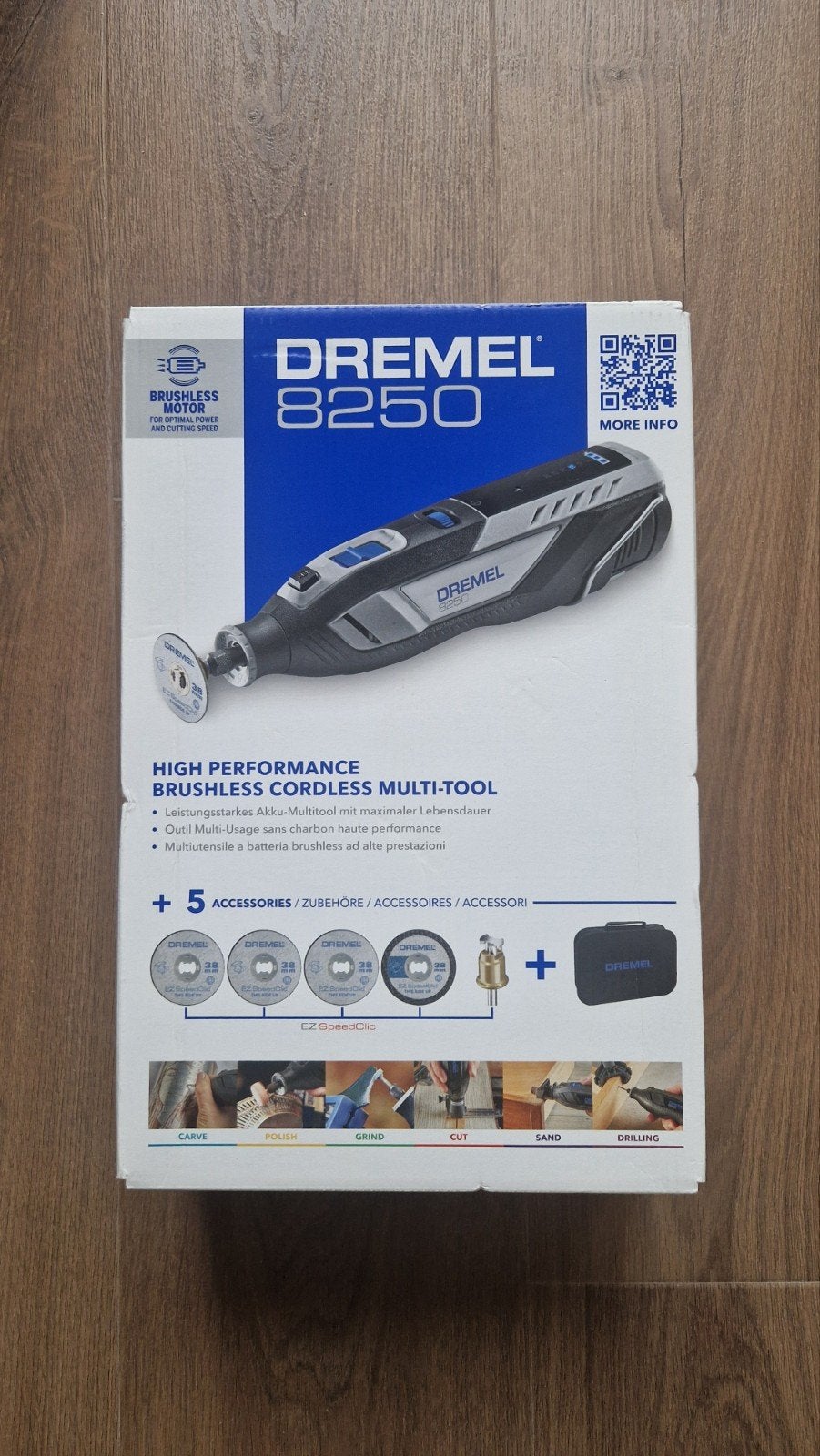Dremel 8250 Accu Multitool met veel accessoires, Ophalen of Verzenden, Nieuw