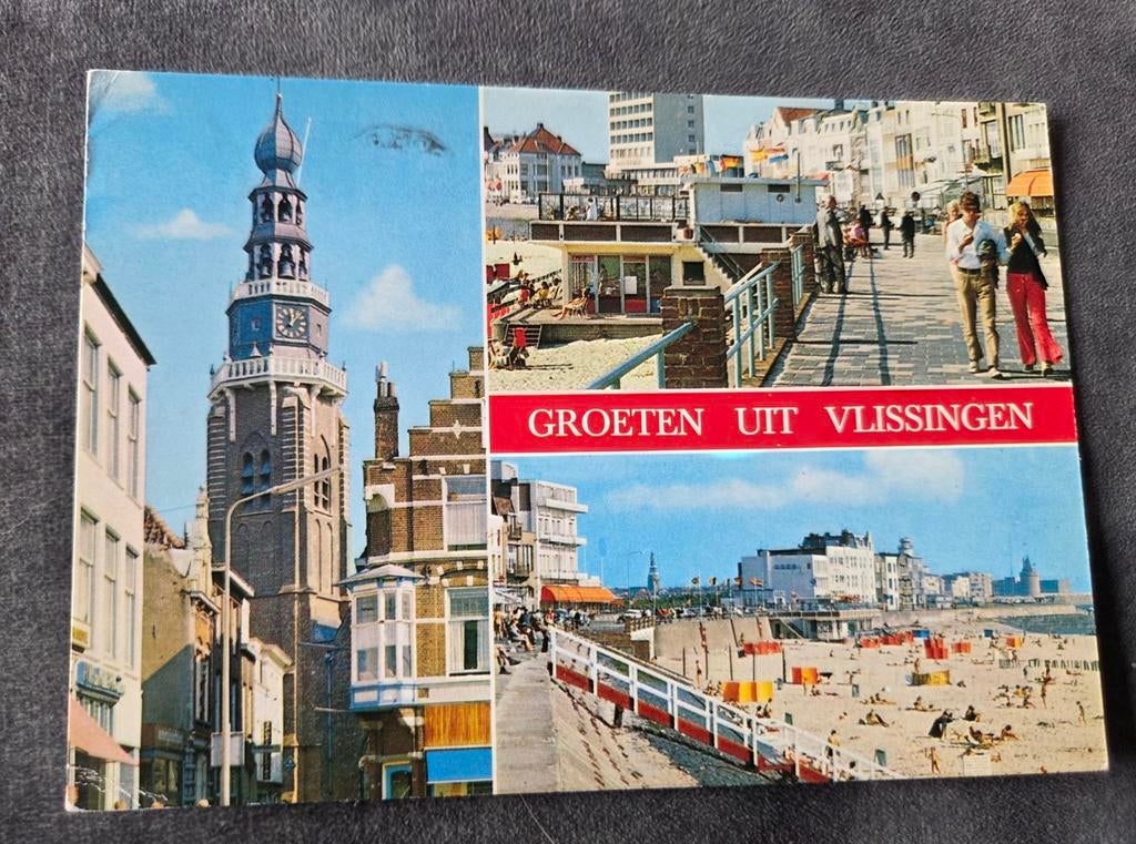 Groeten uit Vlissingen, Verzenden, 1960 tot 1980, Gelopen, Zeeland