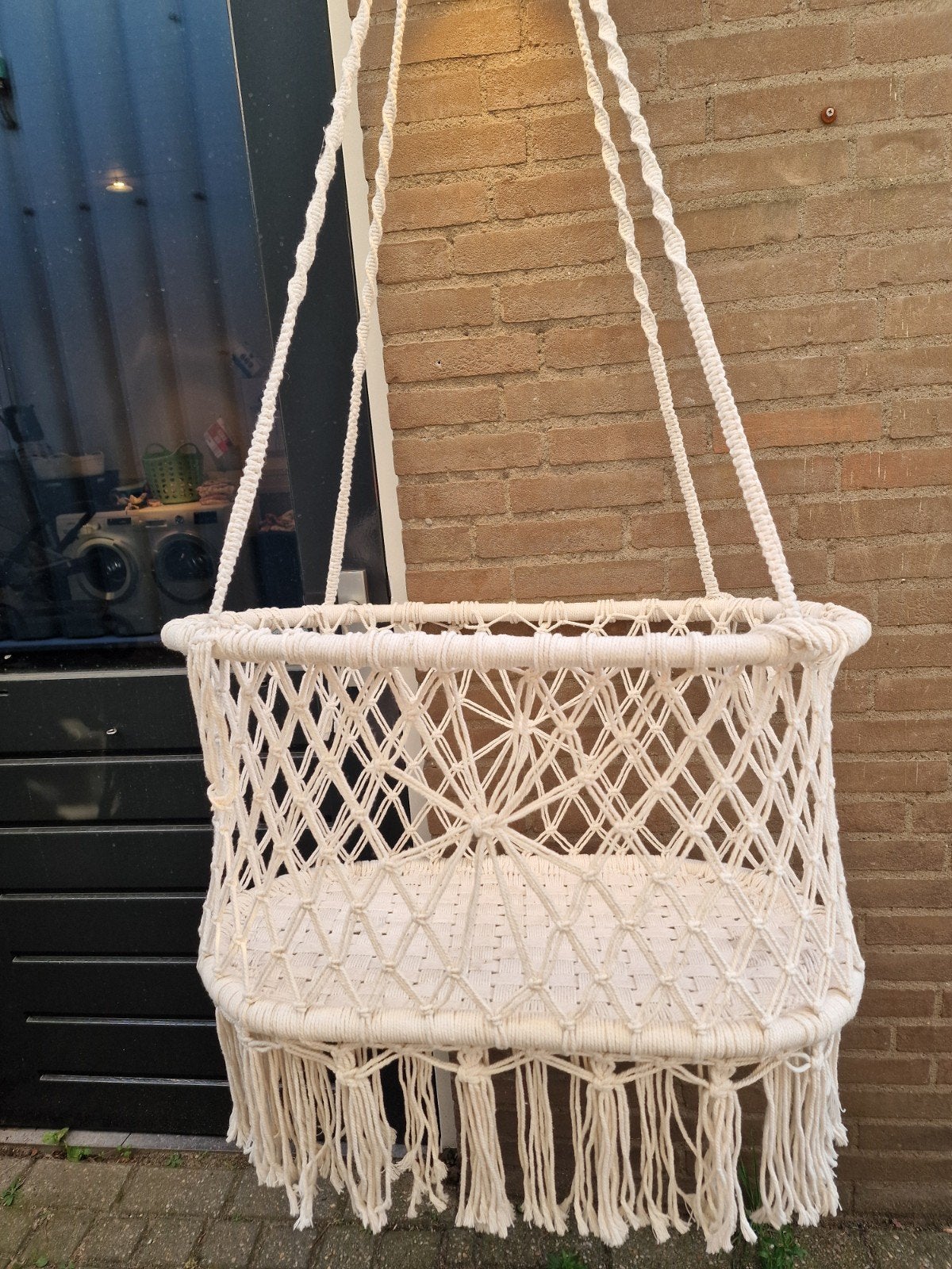 Hangwieg met nieuw matras, Ophalen, Zo goed als nieuw, Wieg