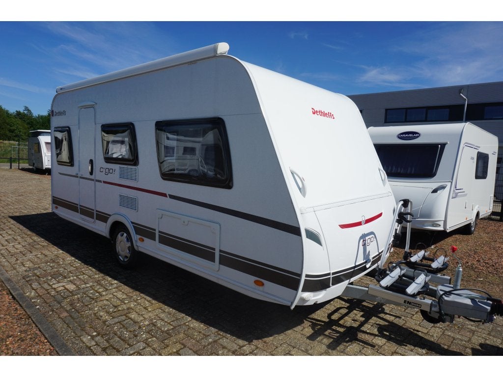 Dethleffs C'Go 475 EL + MOVER + LUIFEL, Standaardzit, Schokbreker, Bedrijf, Overige typen