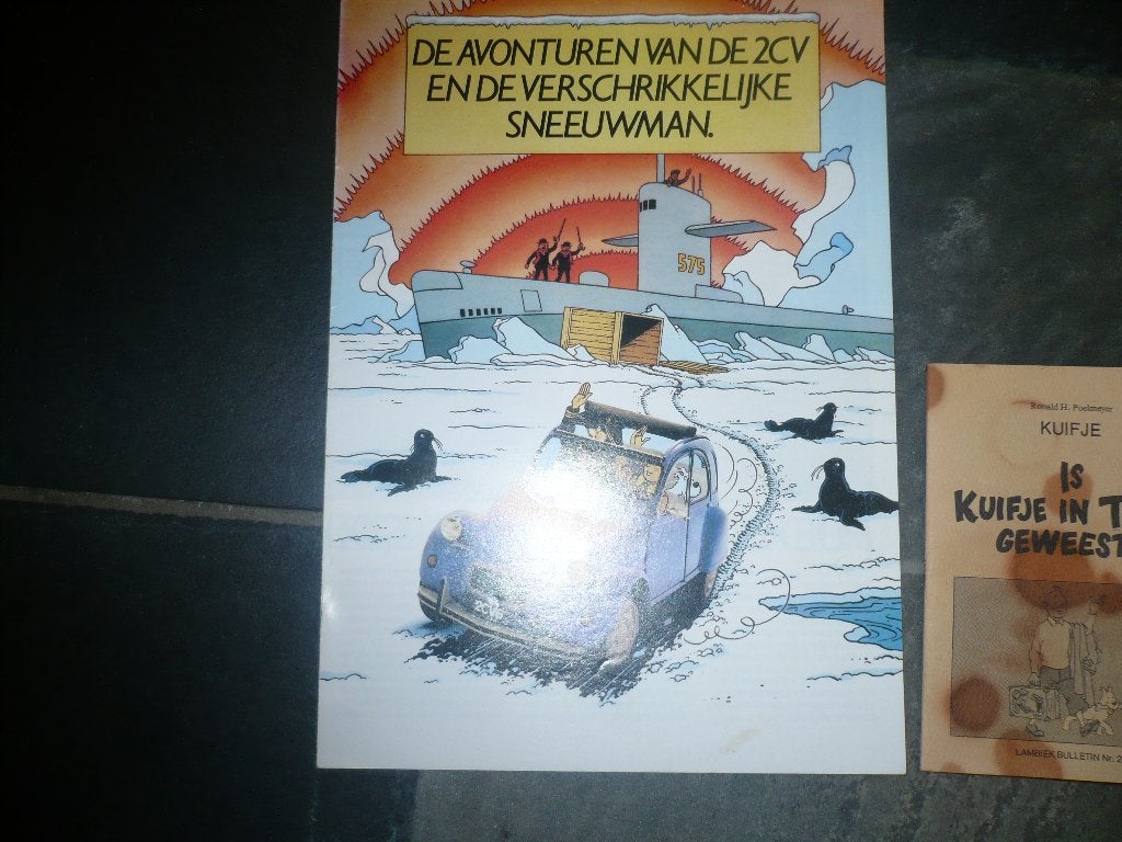 3 speciale uitgave van kuifje, Meerdere stripboeken, Ophalen of Verzenden, Gelezen