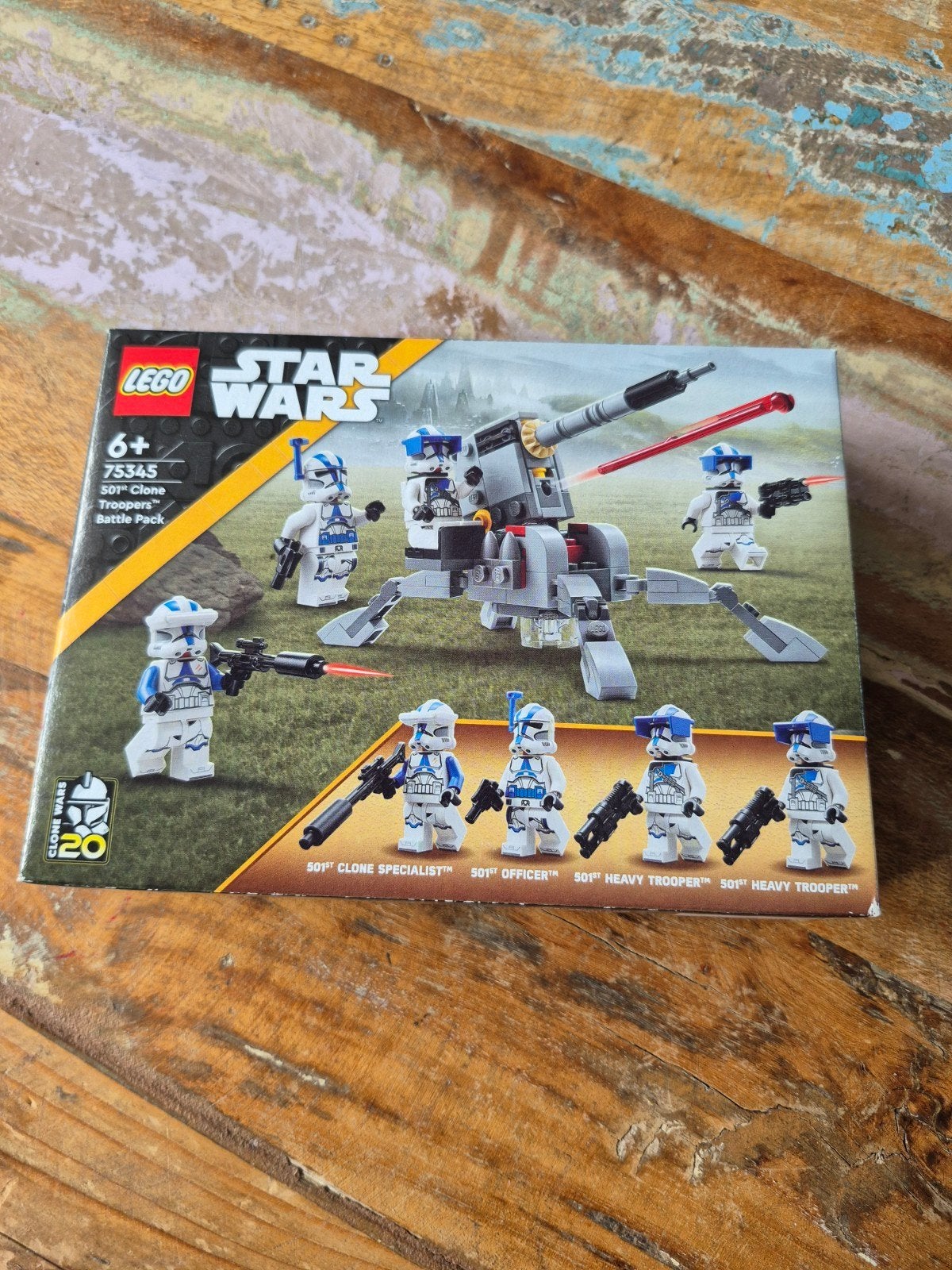LEGO Star Wars 75345 501st Clone Troopers Battle Pack, Star Wars, Lego, Nieuw, Ophalen of Verzenden