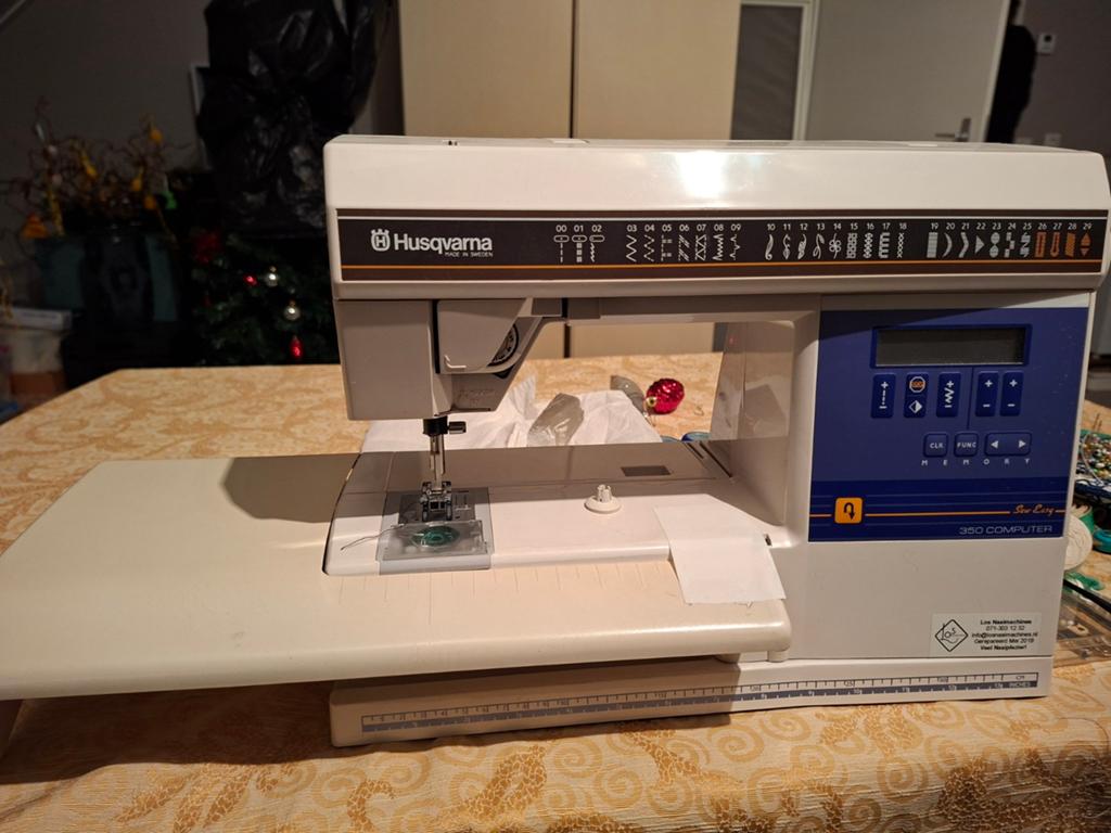 Husqvarna Sew Easy 350 Computer Naaimachine, Ophalen