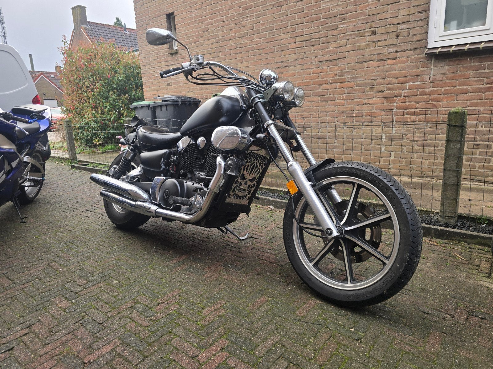 vulcan 1500 bobber met wat werk, Ophalen, Gebruikt