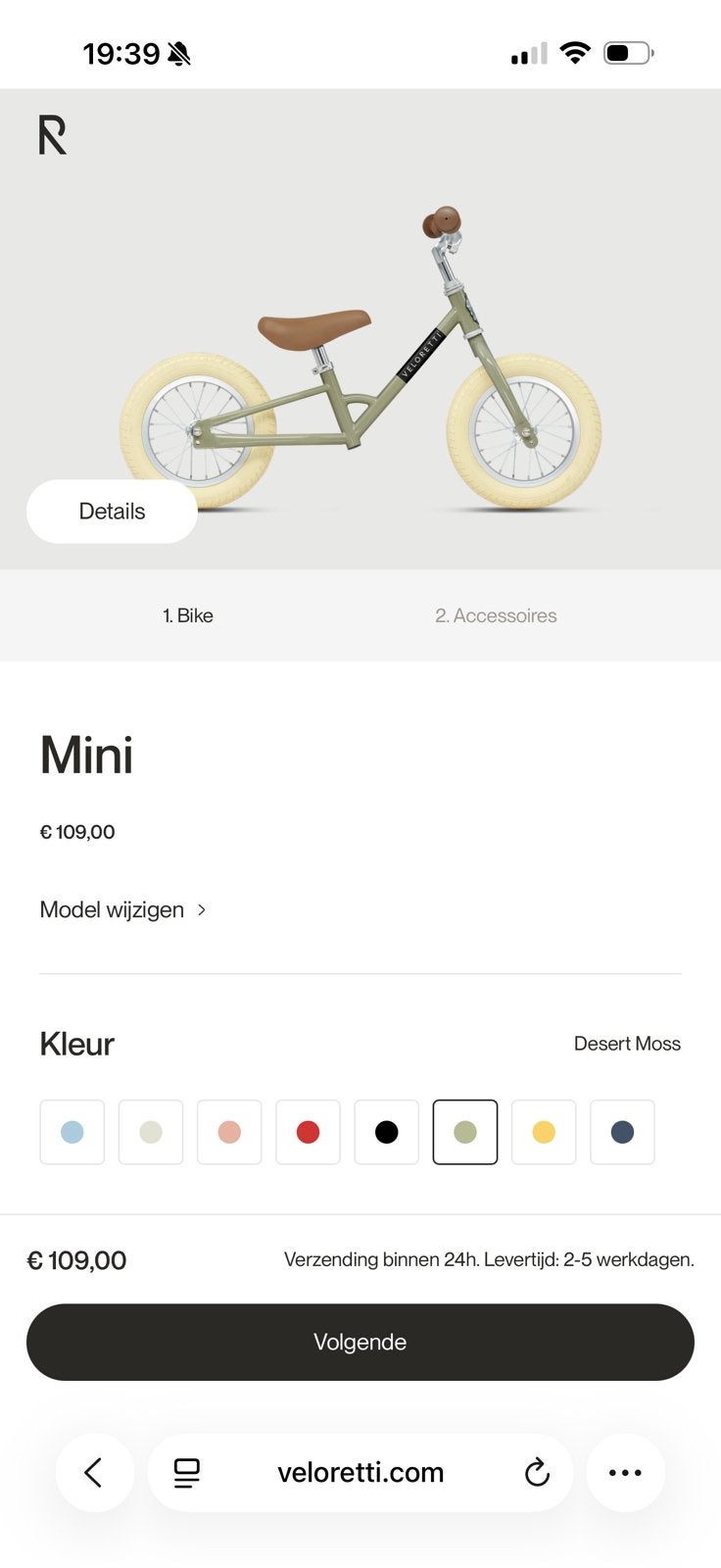 Veloretti fiets NIEUW IN DOOS, Ophalen, Nieuw
