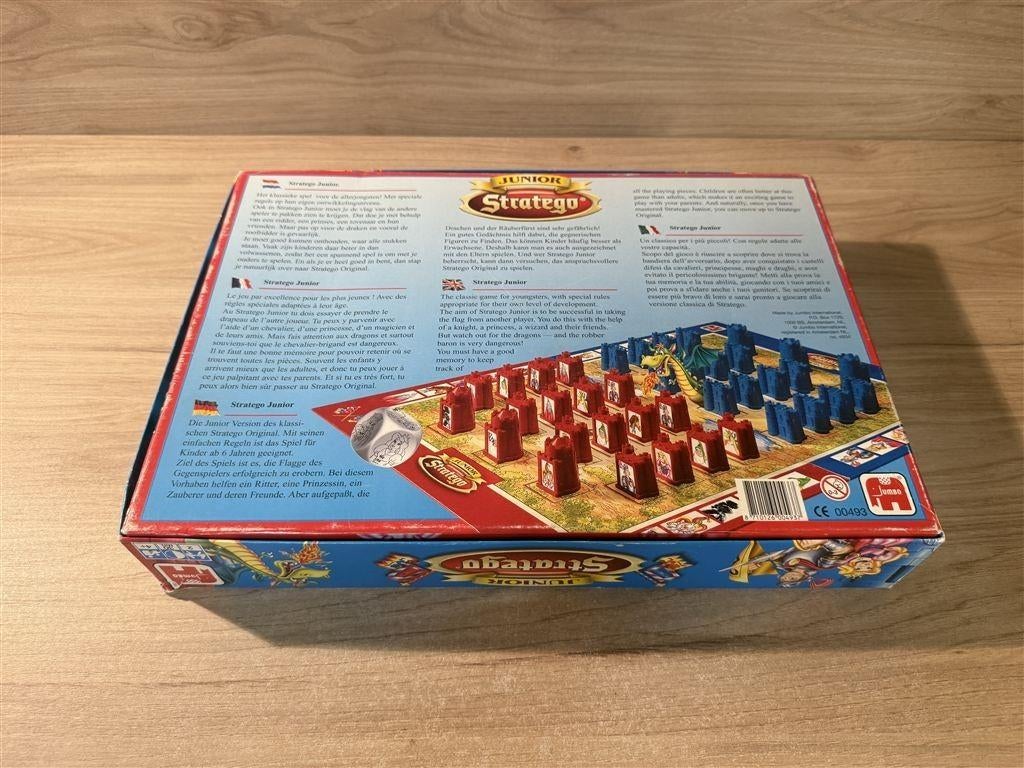Junior Stratego - s6047, Hobby en Vrije tijd, Gezelschapsspellen | Bordspellen, Verzenden, Zo goed als nieuw