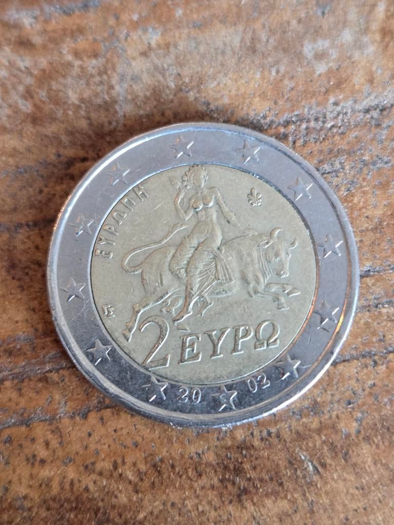 2 euro munt - Griekenland 2002 - fraai exemplaar, Postzegels en Munten, Ophalen of Verzenden, Griekenland, 2 euro, Losse munt