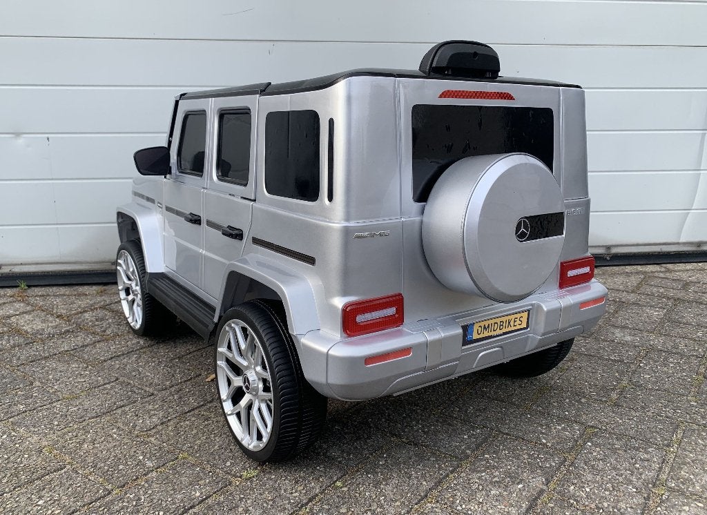Mercedes G63 AMG 12v Metallic zwart Bluetooth / Afst. NIEUW, Nieuw