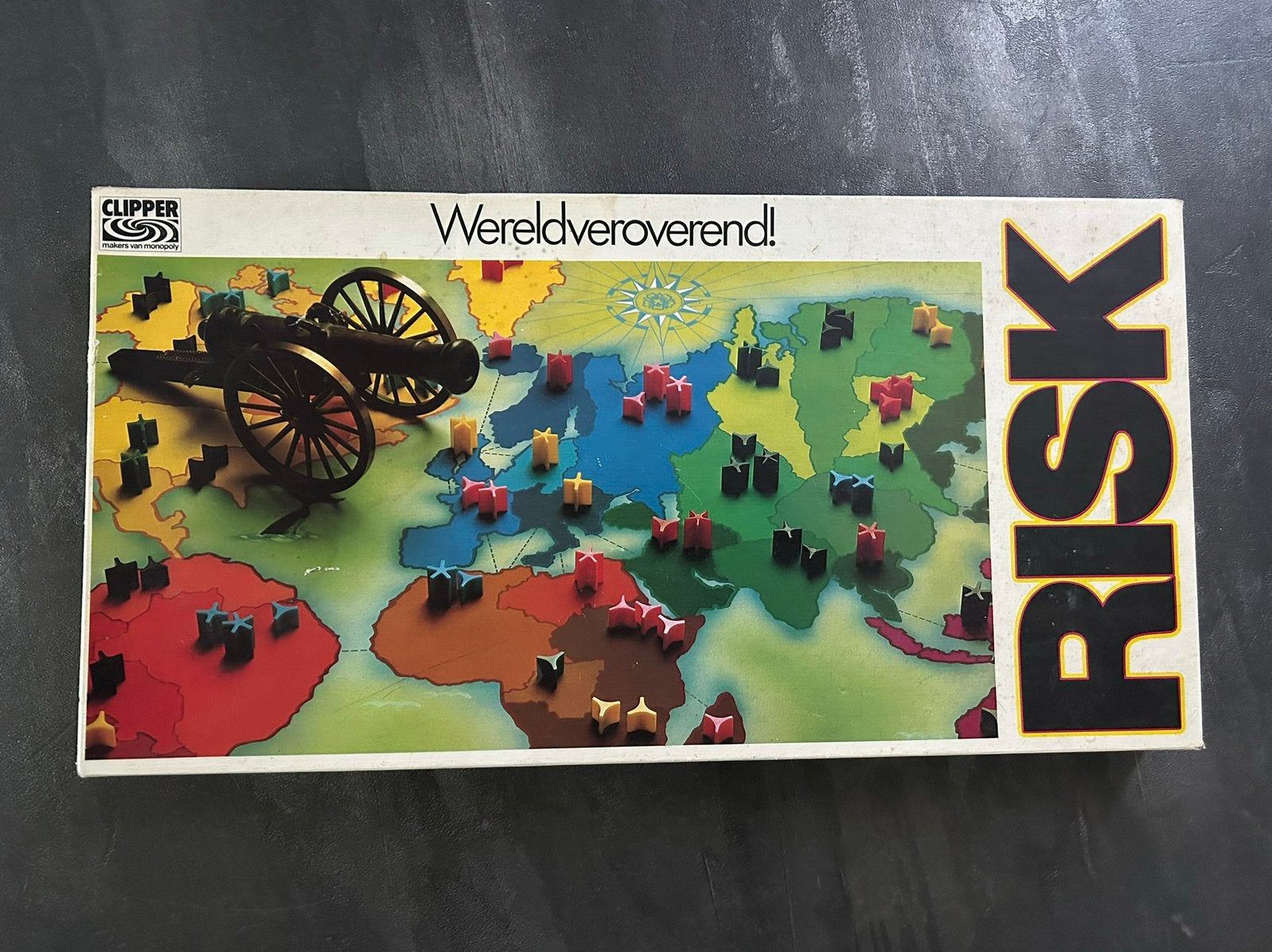 Vintage Risk ( Clipper ) in een hele goede staat, Hobby en Vrije tijd, Gezelschapsspellen | Bordspellen, Ophalen of Verzenden