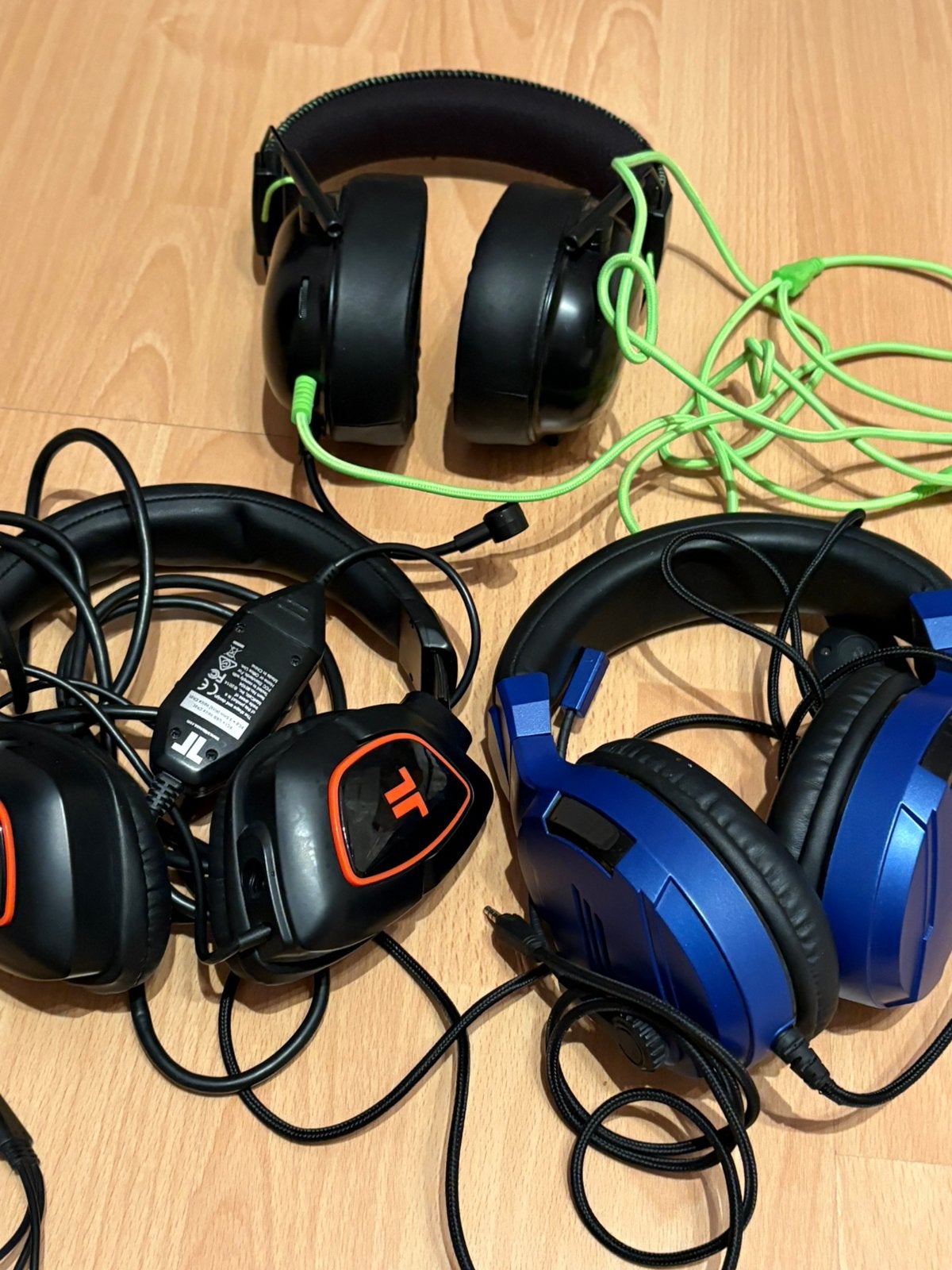3x headsets / koptelefoon, Computers en Software, Ophalen of Verzenden, Gebruikt