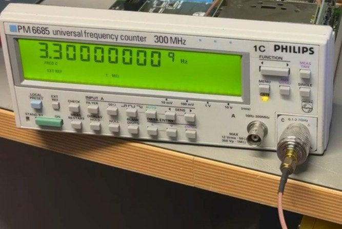 Philips PM6685 Counter (tot 3.3GHz), Ophalen of Verzenden, Gebruikt, Overige meters