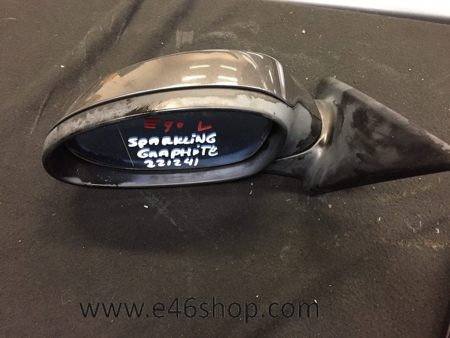 Spiegel BMW E90 E91 Sparkling Graphite, Auto-onderdelen, Spiegels, BMW, Gebruikt, Ophalen of Verzenden