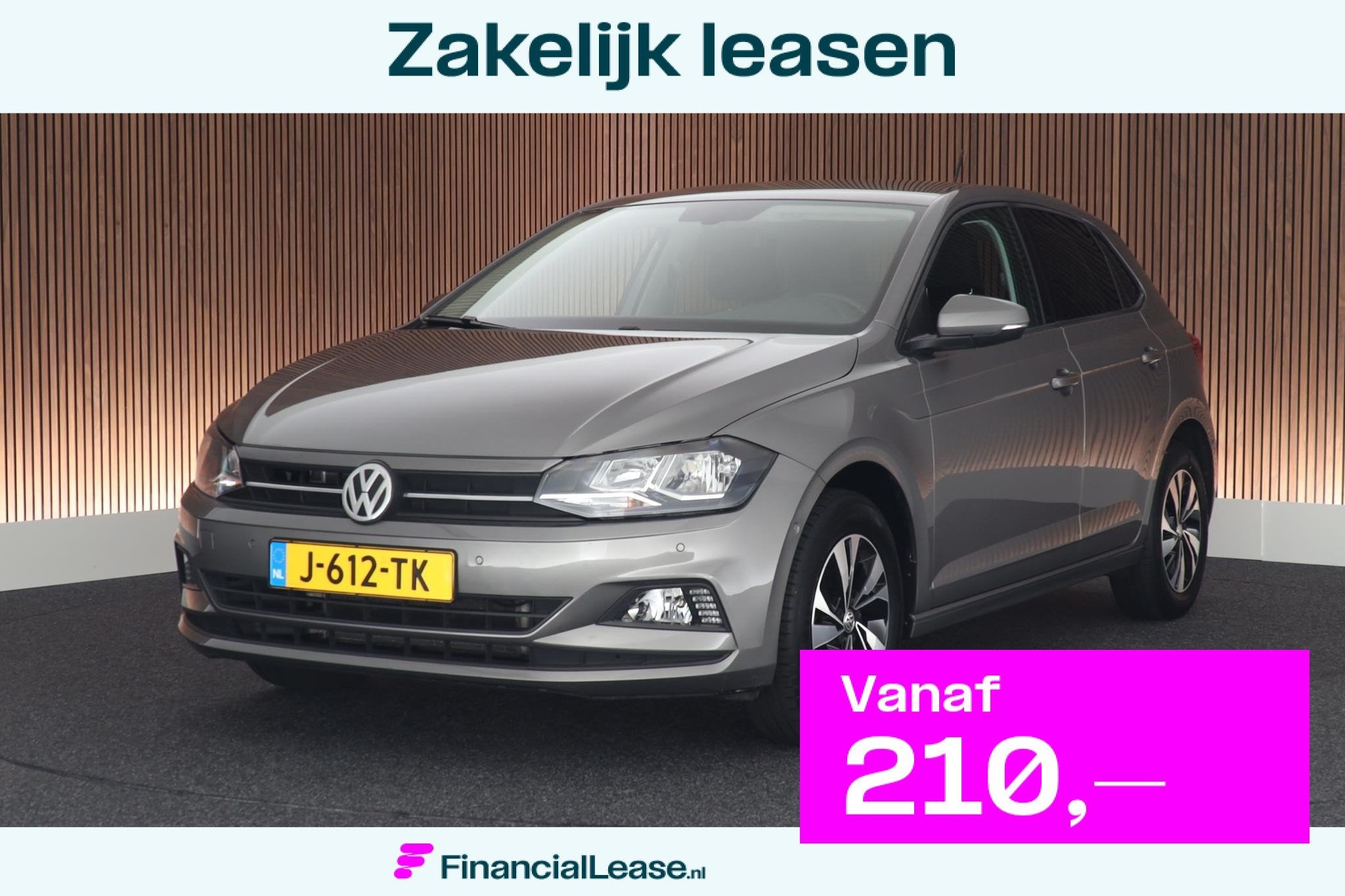 Volkswagen Polo 1.0 TSI 95pk Comfortline Business Parkeersen, Voorwielaandrijving, Stof, Gebruikt, 95 pk